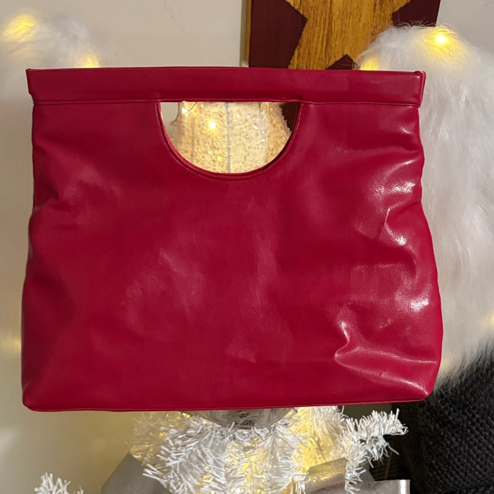 Brand is Fashion ExspressionChic Red Tote Bag for Women fashion Express